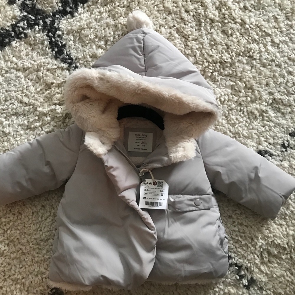 Zara kids winter jacket